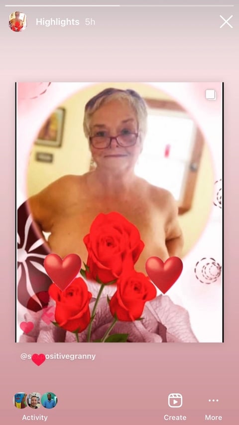 onaircams.com sexpositivegranny profile on OnlyFans in granny category